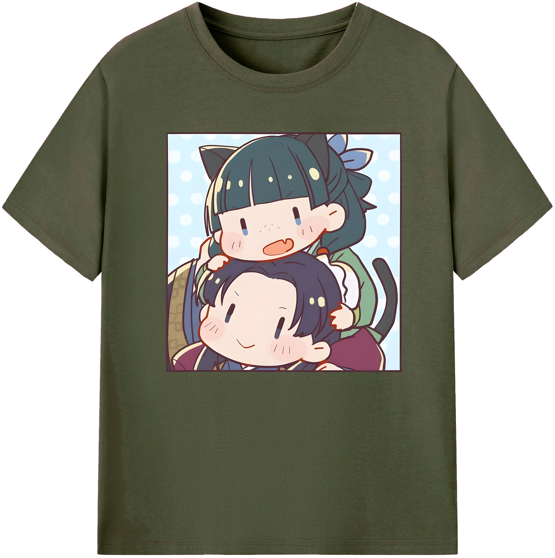 （画像用） 薬屋のひとりごと The Apothecary Diaries 綿100％ メンズ半袖Tシャツ｜肌触りやわらか＆通気性